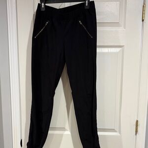 Athleta Black Elastic Waist Jogger Pants